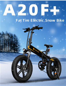 ADO A20F+ Off-road Electric Folding Bike 20*4.0 inch - 0