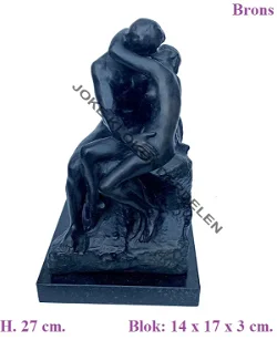 = Sculptuur " De kus" - Auguste Rodin = 48555