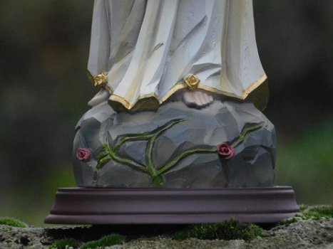 maria met rozenkrans , heilige Maria beeld - 5