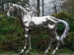 beeld van een paard aluminium , paard - 2 - Thumbnail