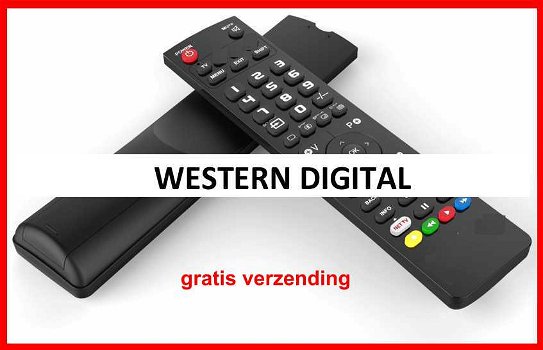 Vervangende afstandsbediening voor uw WESTERN DIGITAL apparatuur - 0