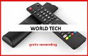 Vervangende afstandsbediening voor uw WORLD TECH apparatuur - 0 - Thumbnail