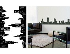 Muursticker 70x50 cm New York decoratie