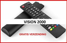 Vervangende afstandsbediening voor uw VISION 2000 apparatuur