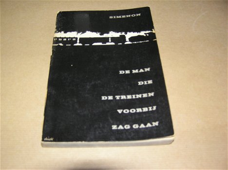 De Man Die de Treinen Voorbij Zag Gaan -Georges Simenon - 0