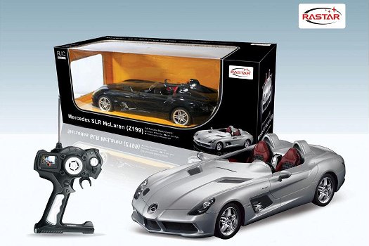 Rastar 1:12 Mercedes-Benz SLR MCLaren Z199 ZWART nieuw - 1