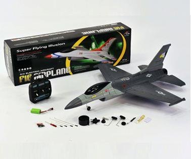 RC vliegtuig F16 64mm RC Straaljager RTF 2,4 GHZ nieuw - 0