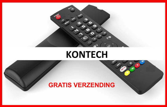 Vervangende afstandsbediening voor uw KONTECH apparatuur - 0