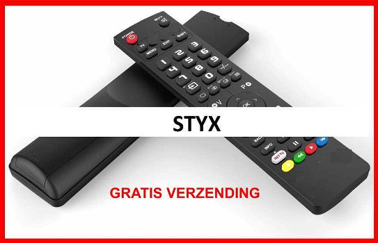 Vervangende afstandsbediening voor uw STYX apparatuur - 0