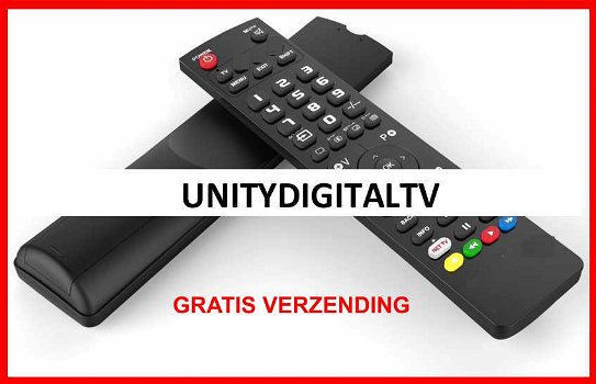 Vervangende afstandsbediening voor uw UNITYDIGITALTV apparatuur - 0