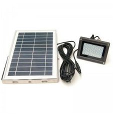 Solar buitenlamp 54 LEDs 500 Lumen reclamebordverlichting