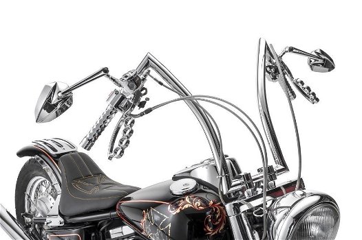 Stuur Bad Ape hanger 32/25mm Harley Davidson - 0