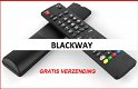 Vervangende afstandsbediening voor uw BLACKWAY apparatuur - 0 - Thumbnail