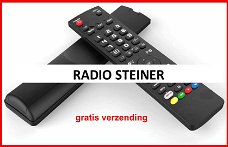 Vervangende afstandsbediening voor uw RADIO STEINER apparatuur