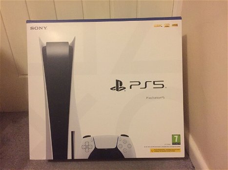 Brand New Sony PlayStation 5 1TB + 2 Wireless Controllers - 0