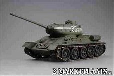 RC tank Russische T34/85 met infrarood schietfunctie nieuw