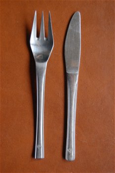 Malaysian Airlines: mes/knife & 2 vorken/forks - 0