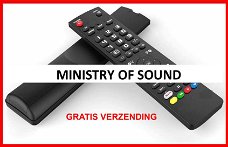Vervangende afstandsbediening voor uw MINISTRY OF SOUND apparatuur