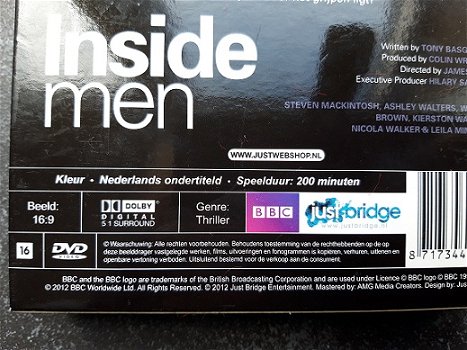 BBC miniserie Inside Men 2DVD 200 minuten Ned ondertiteld - 3