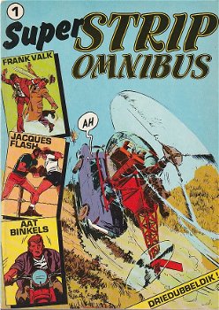 Superstrip omnibus 1 Frank Valk - Jacques Flash - Aat Binkels - 0