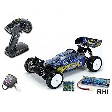 Radiografische Auto 1/10 X10EB Dirt. War. Sport 100% RTR Buggy 2.4Ghz 4WD RTR