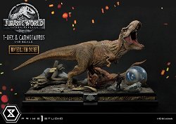 P1S Jurassic World Fallen Kingdom Statue T-Rex Carnotaurus Deluxe