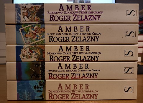 AMBER 10 delen (5 x Paperback) - Roger Zelazny - 0