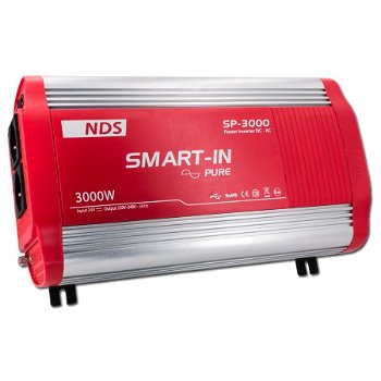 NDS SMART-IN PURE 24V Omvormer 3000W - 1