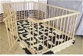Houten grondbox | 6 panelen | inklapbaar | CS4V - 0 - Thumbnail