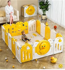 Kunststof grondbox van Babyduck | Hoge kwaliteit | Kleur Geel