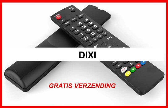 Vervangende afstandsbediening voor uw DIXI apparatuur - 0