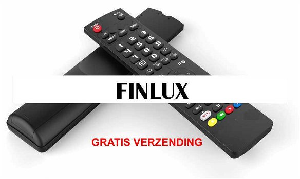 Vervangende afstandsbediening voor uw FINLUX apparatuur - 0