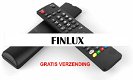 Vervangende afstandsbediening voor uw FINLUX apparatuur - 0 - Thumbnail