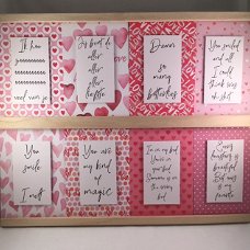 Valentijnsdag kaarten & enveloppes thema Valentijnsdag adv 1