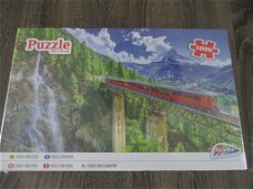 Puzzel van een Trein