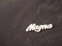 Honda Magna plak embleem 5 cm chroom
