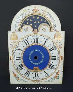 = Wijzerplaat = maan en datum =staartklok = 41666