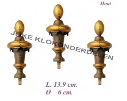 = 3 Tollen = Friese staartklok = 41385