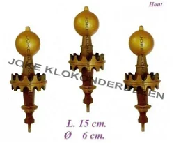 = 3 Tollen = Friese staartklok = 413840
