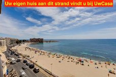 Uw eigen Appartement in TORREVIEJA aan zee en zandstrand en 