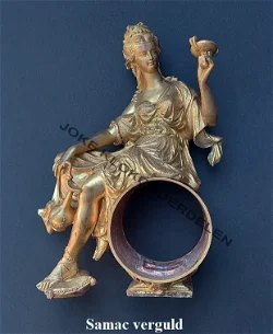 = Klokstel beeld = oud =47876