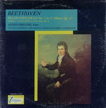 LP - Alfred Brendel Beethoven Piano Concerto No 3 C - 0