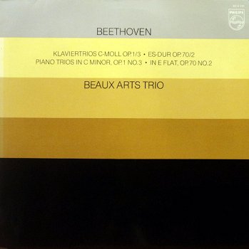 LP - Beethoven - Klaviertrios - Beaux Arts Trio - 0
