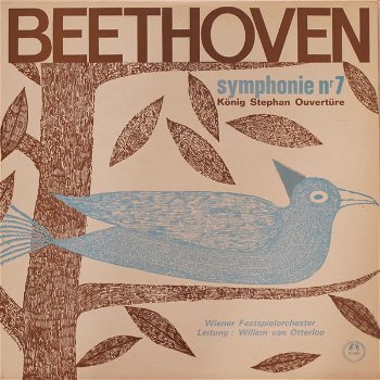 LP - Beethoven - Symphonie nr. 7 - Willem van Otterloo - 0