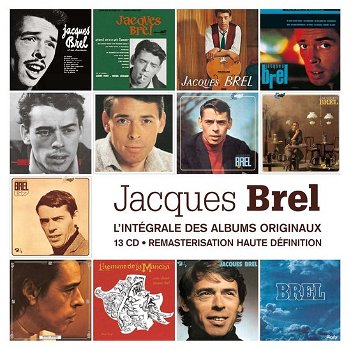 Jacques Brel – L'Intégrale Des Albums Originaux (13 CD) Nieuw/Gesealed - 0