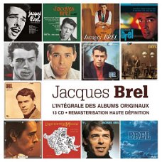 Jacques Brel – L'Intégrale Des Albums Originaux  (13 CD) Nieuw/Gesealed