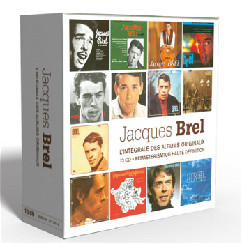 Jacques Brel – L'Intégrale Des Albums Originaux (13 CD) Nieuw/Gesealed - 1