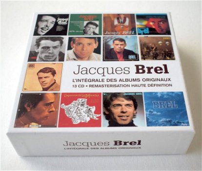Jacques Brel – L'Intégrale Des Albums Originaux (13 CD) Nieuw/Gesealed - 2