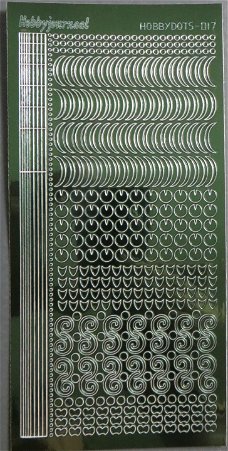 HOBBYDOTS 017 --- STDM17J --- Christmas Green / Kerstgroen