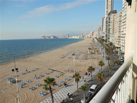 Appartement in Benidorm, direct aan het Levantestrand op 10 meter - 0